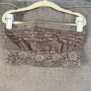 Free People lace bandeau XS